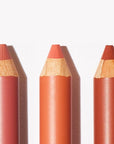 Yolaine The Nude Lip Pencils - detail of pencil tips