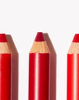 Yolaine The Red Lip Pencils - detail of lip pencil tips