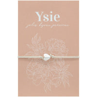 YSIE Silver Camille Bracelet Child – Heart