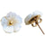 Angelique Mother-Of-Pearl Gold Plated Earrings