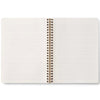 Rifle Paper Co. Bramble Trellis Spiral Notebook - Product shown open