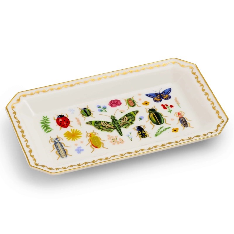 Rifle Paper Co. Curio Large Catchall Tray - Product shown on white background