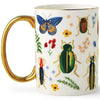 Rifle Paper Co. Curio Porcelain Mug - Closeup of product