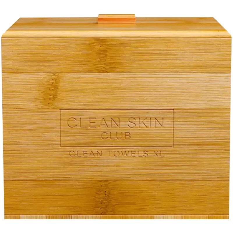 Clean Skin Club Luxe Bamboo Box with Cover