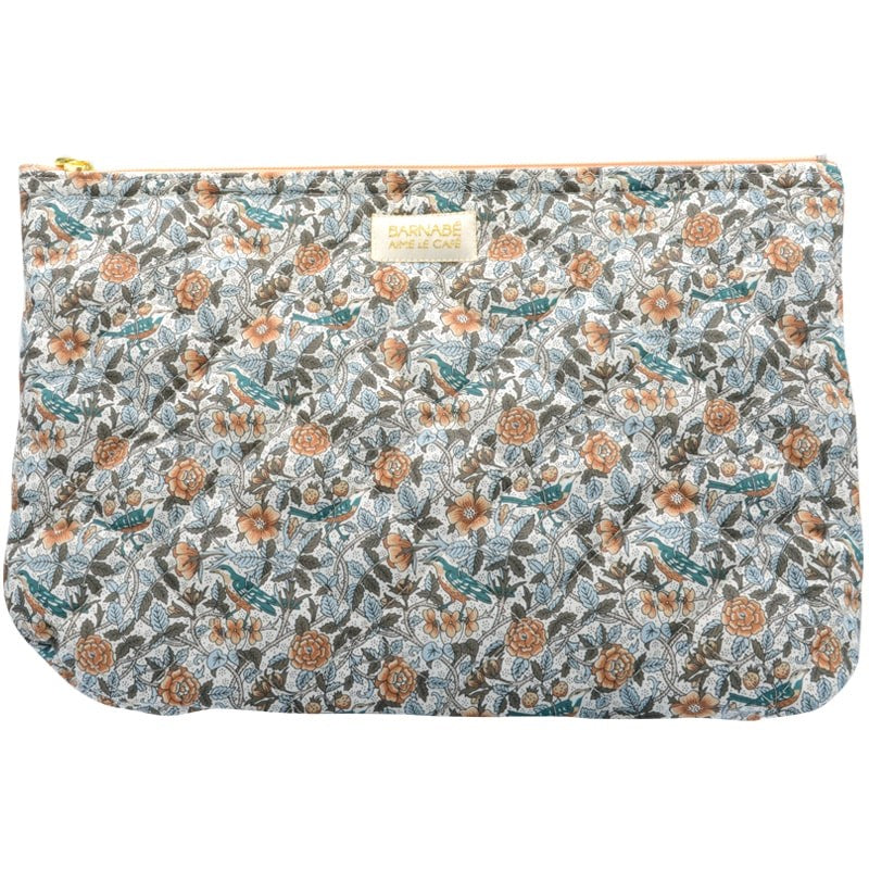 Barnabe Aime Le Cafe Liberty Quilted Toiletry Bag – Berenice