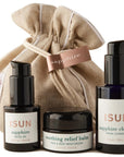 ISUN Sapphire Travel Pouch for Sensitive Skin (3 pcs)