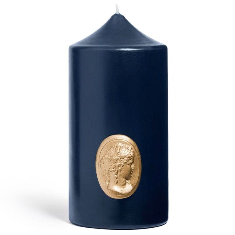 Trudon Pillar Candle - Navy Blue