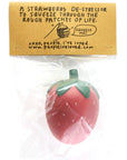 People I've Loved Strawberry Stress Ball - Product shown on white background