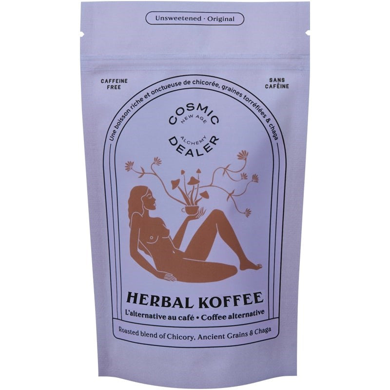 Cosmic Dealer Herbal Koffee - Unsweetened + Chaga (100 g)