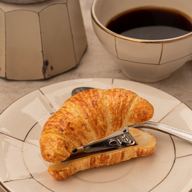 Nach Croissant Stapler - Product displayed on plate