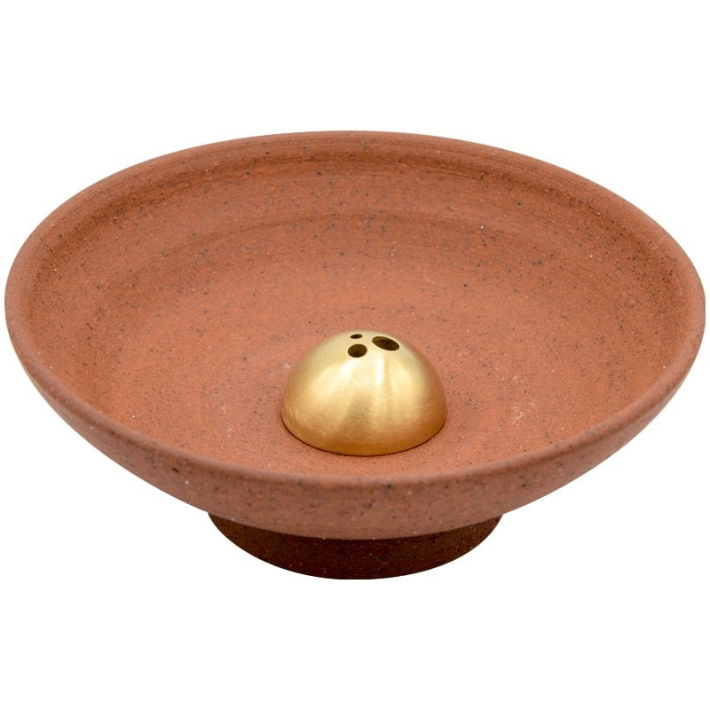 Ume Incense Incense Chalice in Terracotta