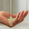 Nopalera Cactus Shower Gel - gel pouring into palm of hand