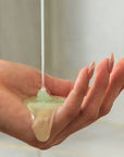 Nopalera Cactus Shower Gel - gel pouring into palm of hand