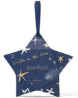 Bamford Christmas Star Gift - Blue - Product shown on white background