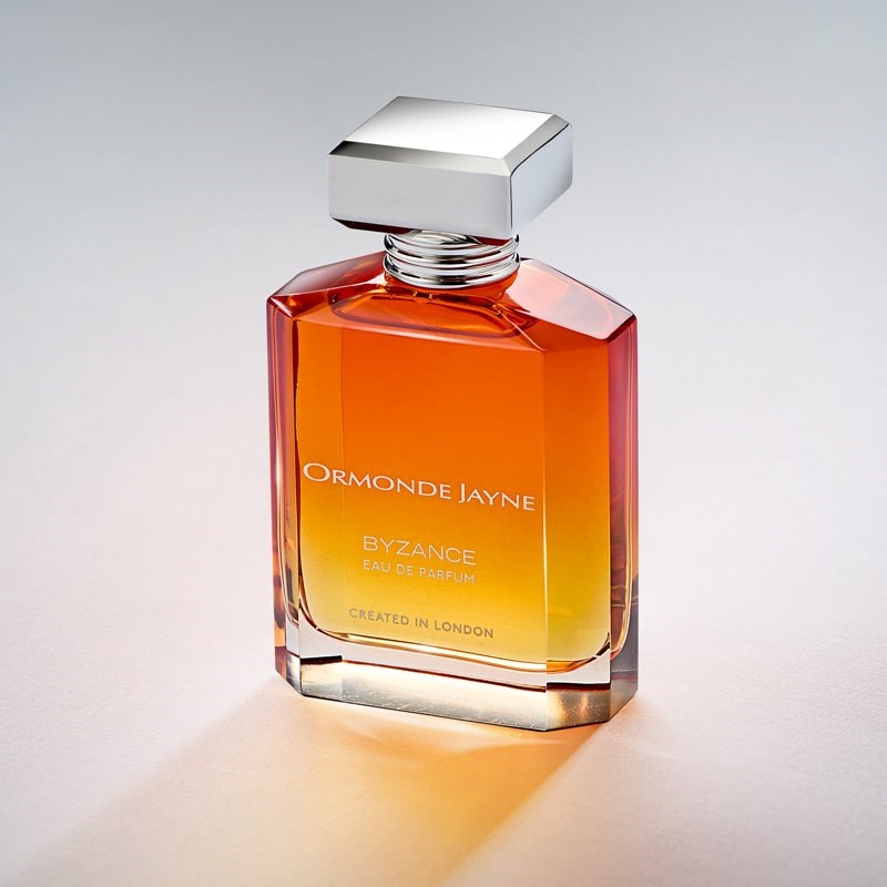 Ormonde Jayne Byzance Eau de Parfum - perfume bottle lifestyle photo