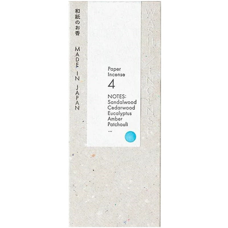 Kunjudo Washi Paper Incense Strips - Mellow Grove (1 Box)