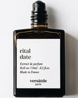 Versatile Paris Rital Date Extrait de Parfum  - perfume bottle with cap off