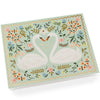Rifle Paper Co. Always & Forever Swans Wedding Card - Product shown on white background