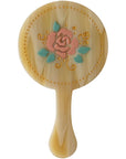 Tiepology Eco Vintage Rose Make up Mirror with Pouch