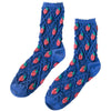 Tiepology Retro Strawberry Casual Socks