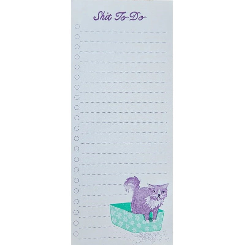 Bromstad Printing Co. Shit To Do Risograph Notepad (1 pc)