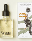 The Wilds The Simple Serum - Product shown next to box