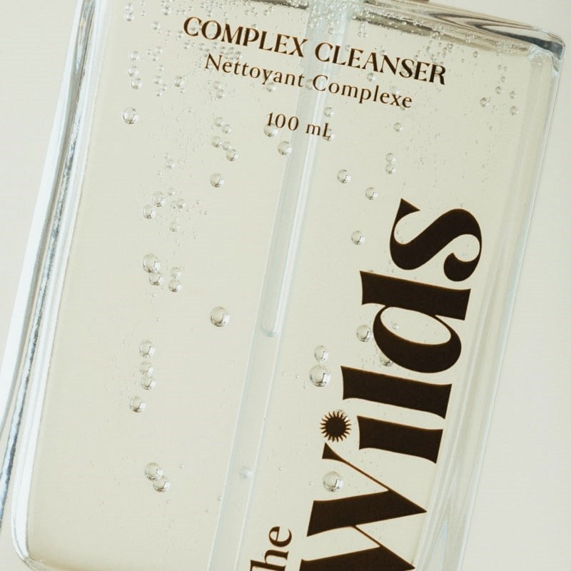The Wilds Complex Cleanser - Close up of front of product