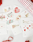 Emily Lex Studio Mini Valentines Day Cards - Product shown on table