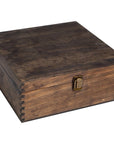 Makerflo Wood Memory Box - Dark Walnut