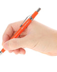 Delfonics Pentel x Delfonics Mechanical Pencil - Red - Product shown in models hand