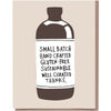 Small Batch Thank You Greeting Card