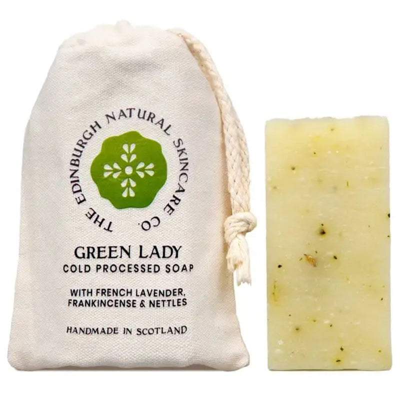 The Edinburgh Natural Skincare Company Green Lady Cold Pressed Soap (90 g)