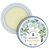 Les Abeilles de Malescot Honey Lip Balm - Almond - Product shown with lid off