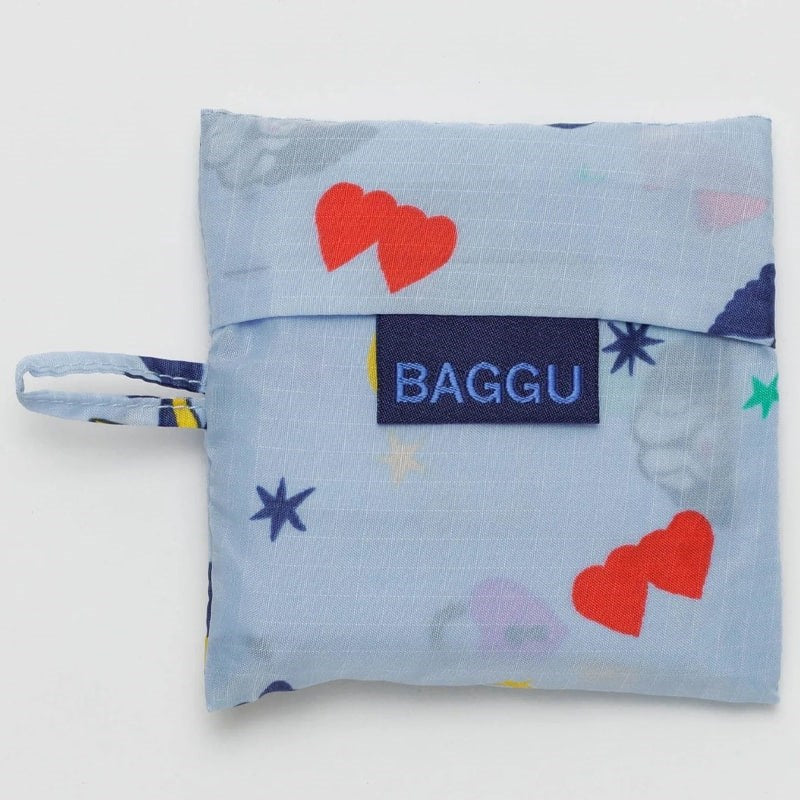 Baggu Baby Baggu - Ditsy Charms - Product shown folded