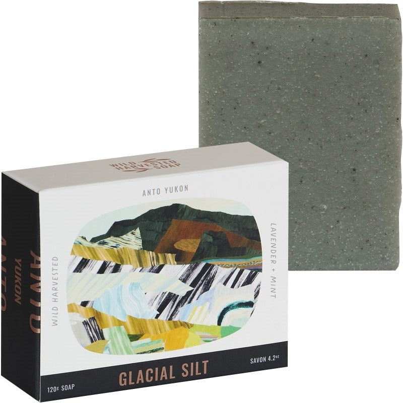 Anto Yukon Glacial Silt Wild Harvest Bar Soap (120 g)
