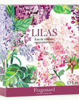 Fragonard Parfumeur Lilas Eau de Toilette- Front of product box shown