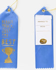 Yellow Owl Workshop Award Ribbon - Really Truly Just the Best - Front and back of product shown 