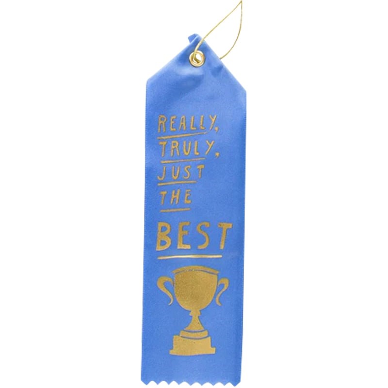 Yellow Owl Workshop Award Ribbon - Really Truly Just the Best