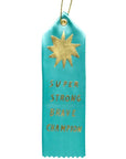 Yellow Owl Workshop Award Ribbon - Super Strong Brave Champion
