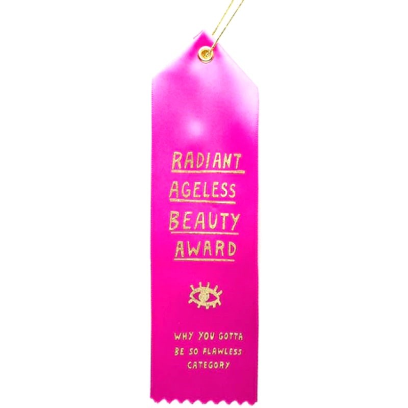 Yellow Owl Workshop Award Ribbon - Radiant Ageless Beauty Award
