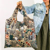 Yellow Owl Workshop Art Sack - People I've Loved Garden- Model shown holding product in hand