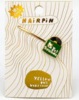 Yellow Owl Workshop Hairpin - Pet Sounds - Product shown with packaging