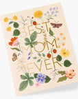 Rifle Paper Co. Best Mom Ever Greeting Card - Card tilted