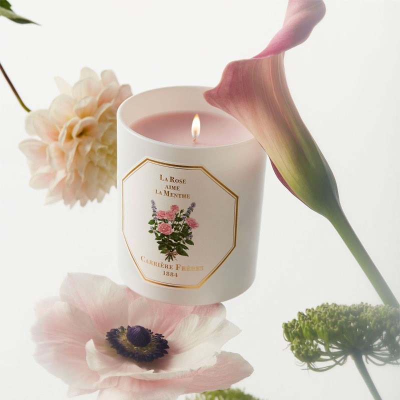 Carriere Freres Rose Mint Candle - Beauty shot