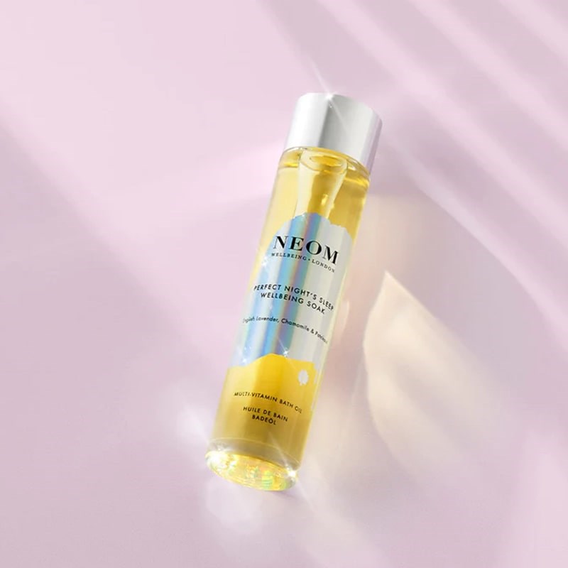 NEOM Organics Perfect Night&#39;s Sleep Wellbeing Soak Multi-Vitamin Bath Oil - Beauty shot