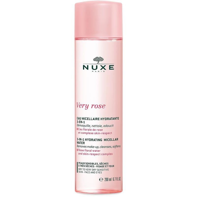 Nuxe Very Rose 3-in-1 Hydrating Micellar Water Dry Skin (200 ml)